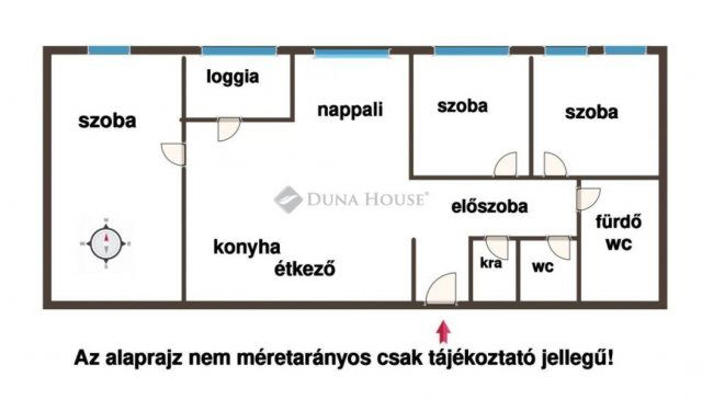 Eladó téglalakás, Budapesten, IV. kerületben 118.5 M Ft