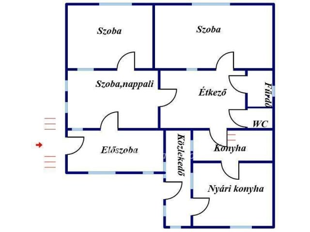 Eladó családi ház, Jászfényszarun 45 M Ft, 3 szobás
