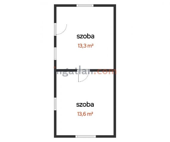 Eladó családi ház, Tiszakécskén 8 M Ft, 2 szobás