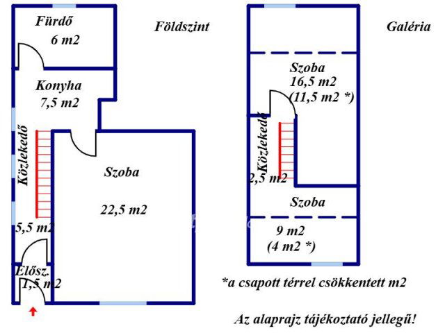 Eladó téglalakás, Békéscsabán 21.5 M Ft, 1+2 szobás