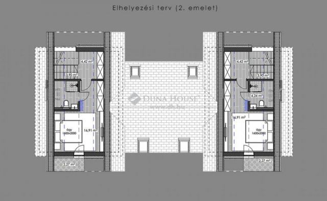 Eladó ikerház, Budapesten, II. kerületben 345 M Ft, 4 szobás