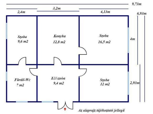Eladó családi ház, Nagykőrösön 35 M Ft, 3 szobás