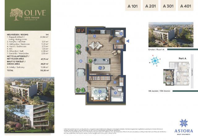 Eladó téglalakás, XIII. kerületben, Szent László úton