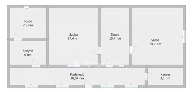 Eladó családi ház, Tolnanémedin 15.9 M Ft, 2+1 szobás