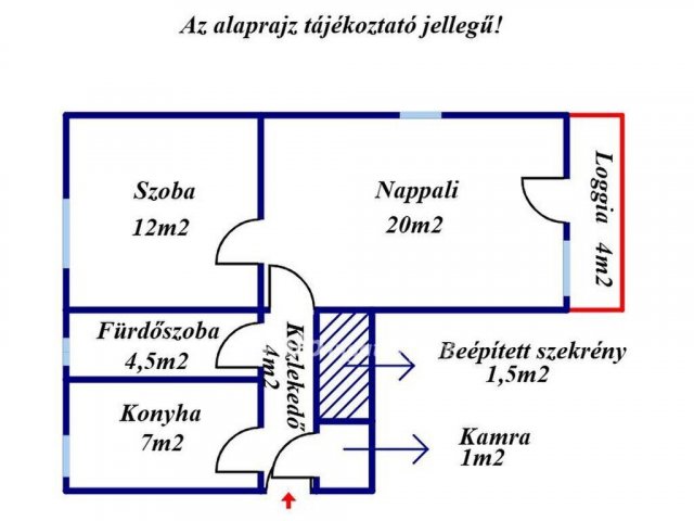 Eladó téglalakás, Gyulán 31.9 M Ft, 2 szobás