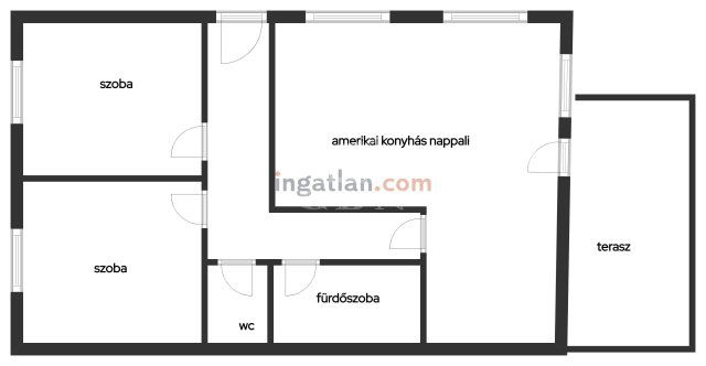 Eladó ikerház, Halásztelken 84 M Ft, 3 szobás