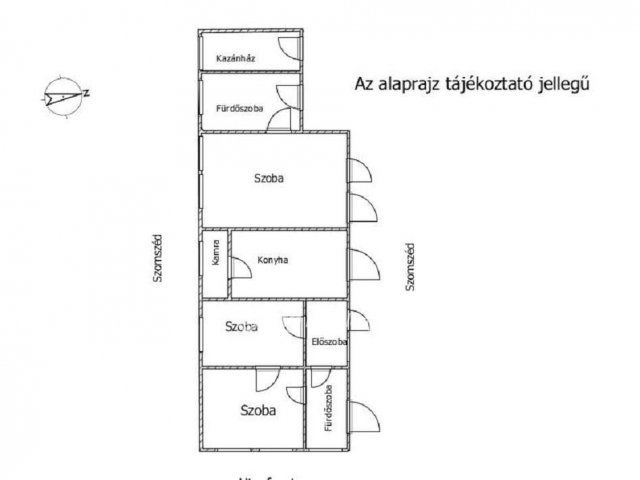 Eladó családi ház, Malomsokon 48 M Ft, 3 szobás