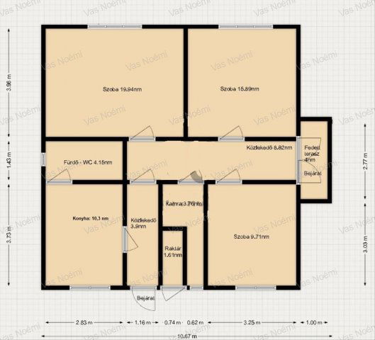 Eladó téglalakás, Zalaszentbalázson 31.99 M Ft, 3 szobás