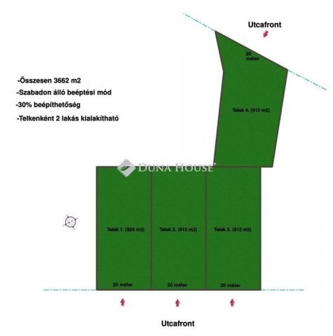 Eladó telek, Ürömön 332.128 M Ft / költözzbe.hu