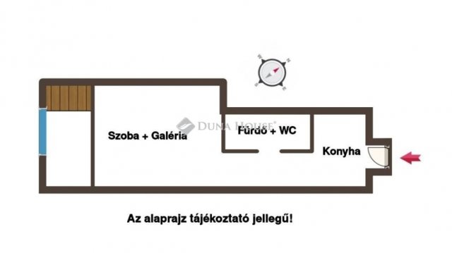 Eladó téglalakás, Budapesten, VIII. kerületben 32 M Ft, 1 szobás