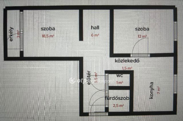 Eladó panellakás, Mosonmagyaróváron 42.5 M Ft, 2 szobás