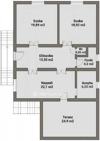 Eladó családi ház, Szabolcsbákán 19.9 M Ft, 2+1 szobás