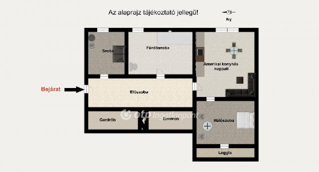Eladó téglalakás, Budapesten, IX. kerületben 84.9 M Ft