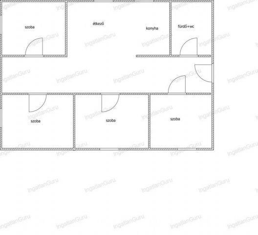 Eladó családi ház, Kecskeméten 99.9 M Ft, 6 szobás