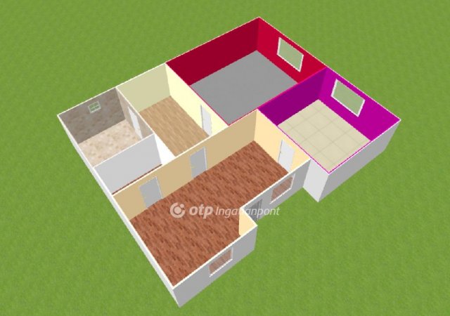 Eladó családi ház, Tiszapüspökin 35 M Ft, 2+1 szobás