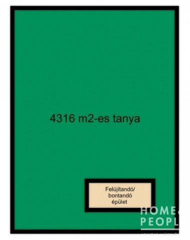 Eladó mezogazdasagi ingatlan, Kiskunmajsán 3.49 M Ft