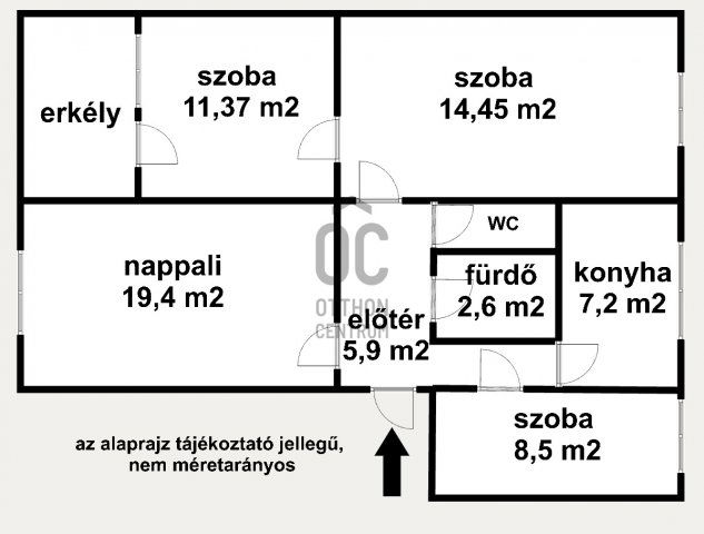 Eladó panellakás, Budapesten, XIII. kerületben 69.9 M Ft