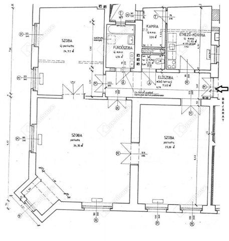 Eladó téglalakás, Miskolcon 54.9 M Ft, 3 szobás