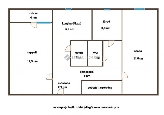 Eladó téglalakás, Budapesten, IV. kerületben 51 M Ft, 2 szobás