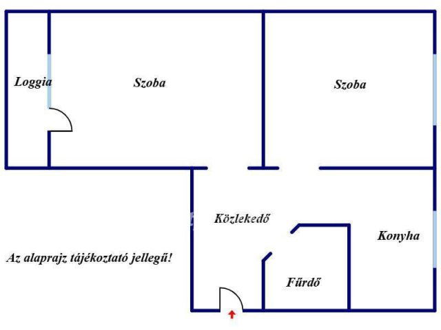 Eladó panellakás, Szegeden 41.9 M Ft, 2 szobás