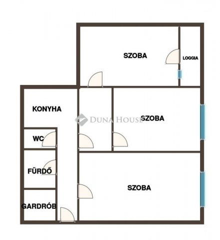 Eladó panellakás, Budapesten, XV. kerületben 79.9 M Ft, 3 szobás