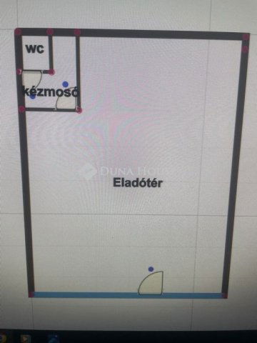 Eladó üzlethelyiség, Pécsett 41.9 M Ft / költözzbe.hu