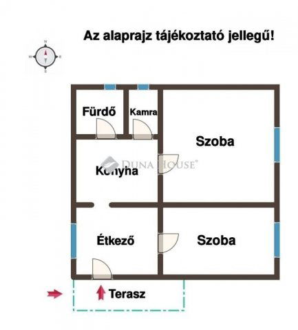 Eladó családi ház, Pusztaszabolcson 45 M Ft, 2 szobás