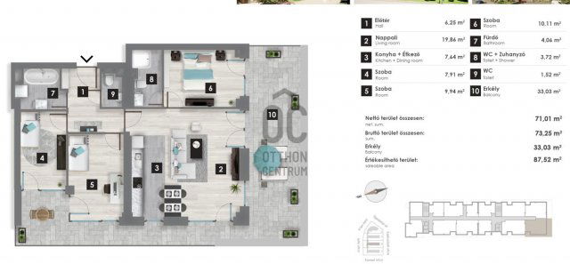 Eladó téglalakás, Budapesten, XIII. kerületben 148 M Ft