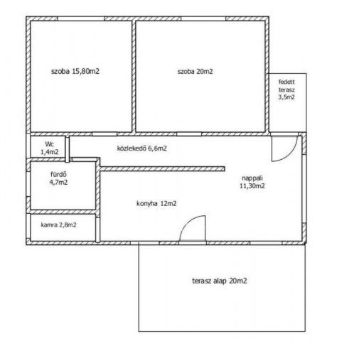 Eladó családi ház, Körösladányban 11 M Ft, 2+1 szobás