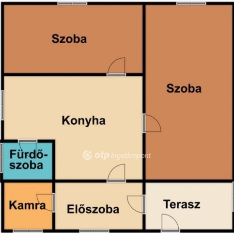 Eladó családi ház, Debrecenben 64.9 M Ft, 3 szobás