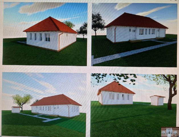 Eladó sorház, Monoron 60 M Ft, 1+2 szobás / költözzbe.hu