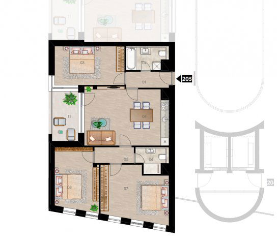 Eladó téglalakás, Budapesten, XVIII. kerületben, Üllői úton