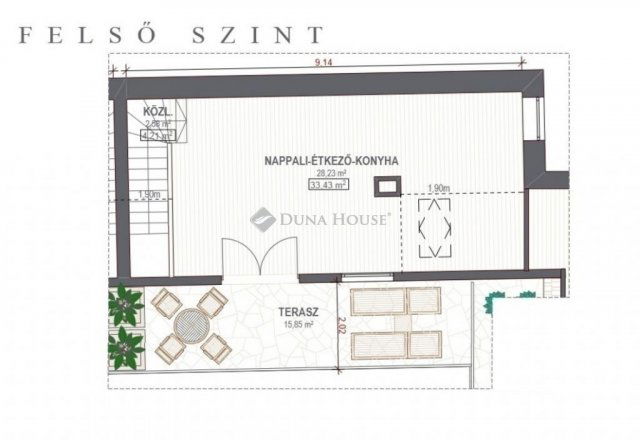 Eladó téglalakás, Budapesten, VI. kerületben 119 M Ft, 3 szobás