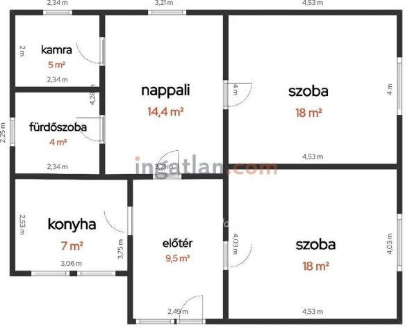 Eladó családi ház, Tiszakécskén 26.9 M Ft, 2 szobás
