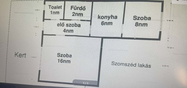 Eladó téglalakás, Budapesten, IX. kerületben 44.7 M Ft, 2 szobás