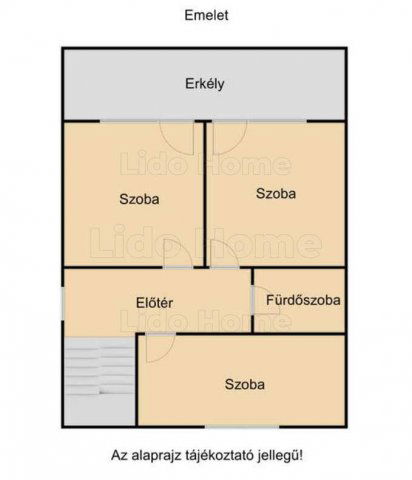 Eladó téglalakás, Balatonfüreden 89.9 M Ft, 3 szobás
