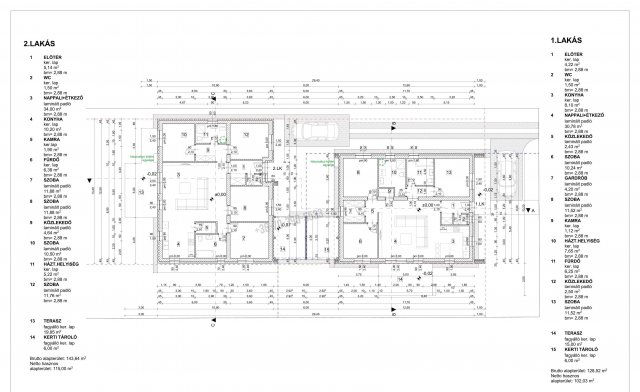 Eladó ikerház, Gödöllőn 144.9 M Ft, 4 szobás