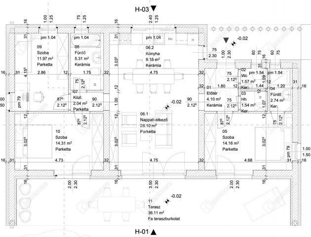 Eladó családi ház, Székesfehérvárott 104.9 M Ft, 4 szobás