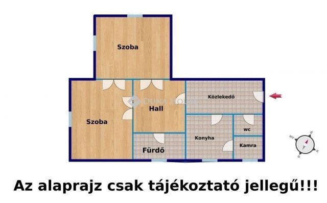 Eladó téglalakás, Budapesten, II. kerületben 109 M Ft, 2 szobás