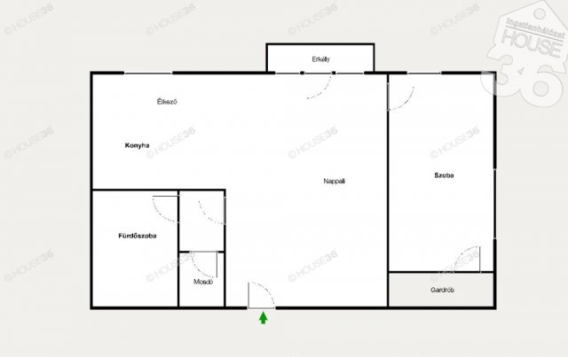 Kiadó téglalakás, albérlet, Kecskeméten 290 E Ft / hó