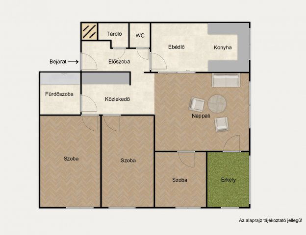 Eladó téglalakás, Budapesten, XII. kerületben 149.9 M Ft
