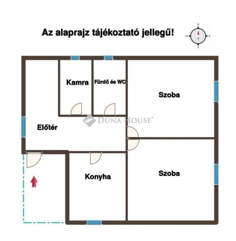 Eladó családi ház, Nagykanizsán 43.5 M Ft, 2 szobás