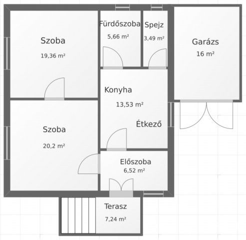Eladó családi ház, Balassagyarmaton 31.5 M Ft, 2 szobás