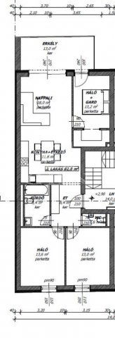 Eladó téglalakás, Székesfehérvárott 133.9 M Ft, 1+3 szobás