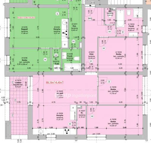 Eladó téglalakás, Szegeden 99.515 M Ft, 4 szobás