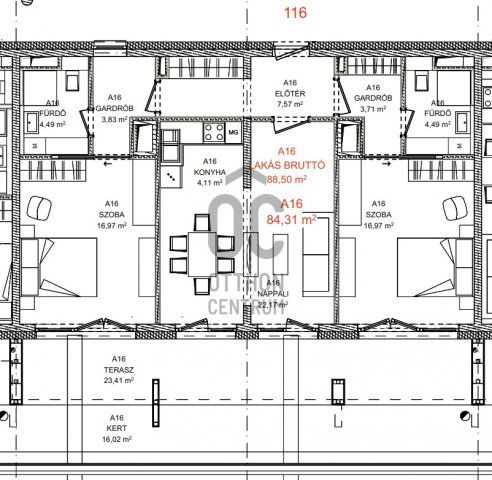 Eladó téglalakás, Budapesten, XIX. kerületben 148.825 M Ft
