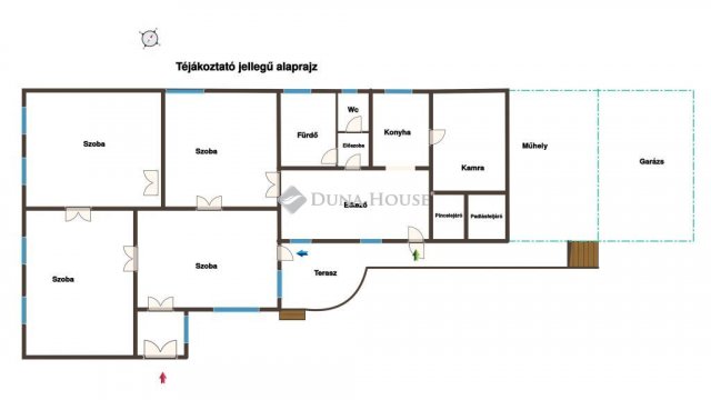 Eladó családi ház, Kalocsán, Hunyadi János utcában 65 M Ft