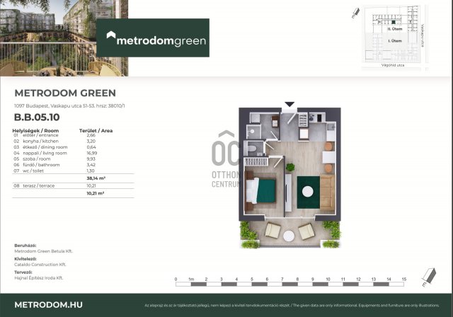 Eladó téglalakás, Budapesten, IX. kerületben, Vaskapu utcában