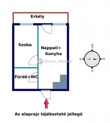 Eladó téglalakás, Budapesten, XIII. kerületben 74 M Ft, 2 szobás
