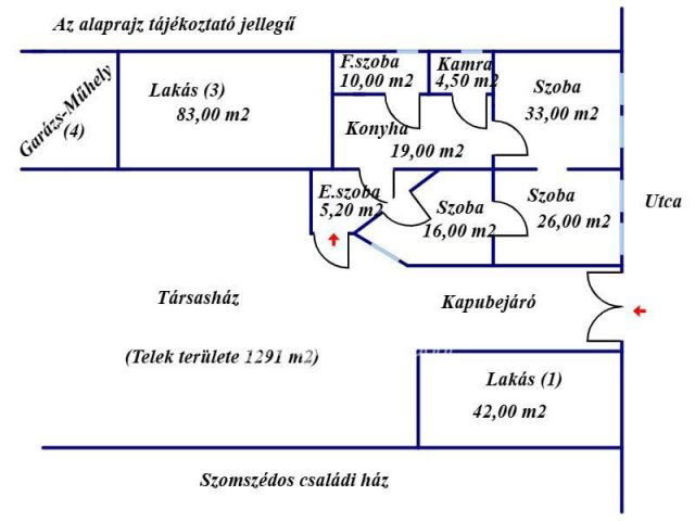 Eladó téglalakás, Békéscsabán 29.9 M Ft, 2+1 szobás